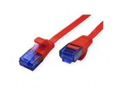 VALUE 21.99.2021 :: Cable UTP Cat.6A (Class EA), extra-flat, red, 1m
