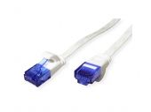 VALUE 21.99.2060 :: Cable UTP Cat.6A (Class EA), extra-flat, white, 0.5m