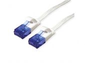 VALUE 21.99.2065 :: Cable UTP Cat.6A (Class EA), extra-flat, white, 5m