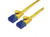 VALUE 21.99.2035 :: Cable UTP Cat.6A (Class EA), extra-flat, yellow, 5m