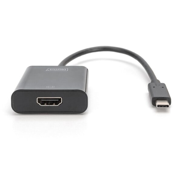 DIGITUS DA-70852 :: Адаптер USB 3.2 Type-C към HDMI, 4K/60Hz, черен - Image 2