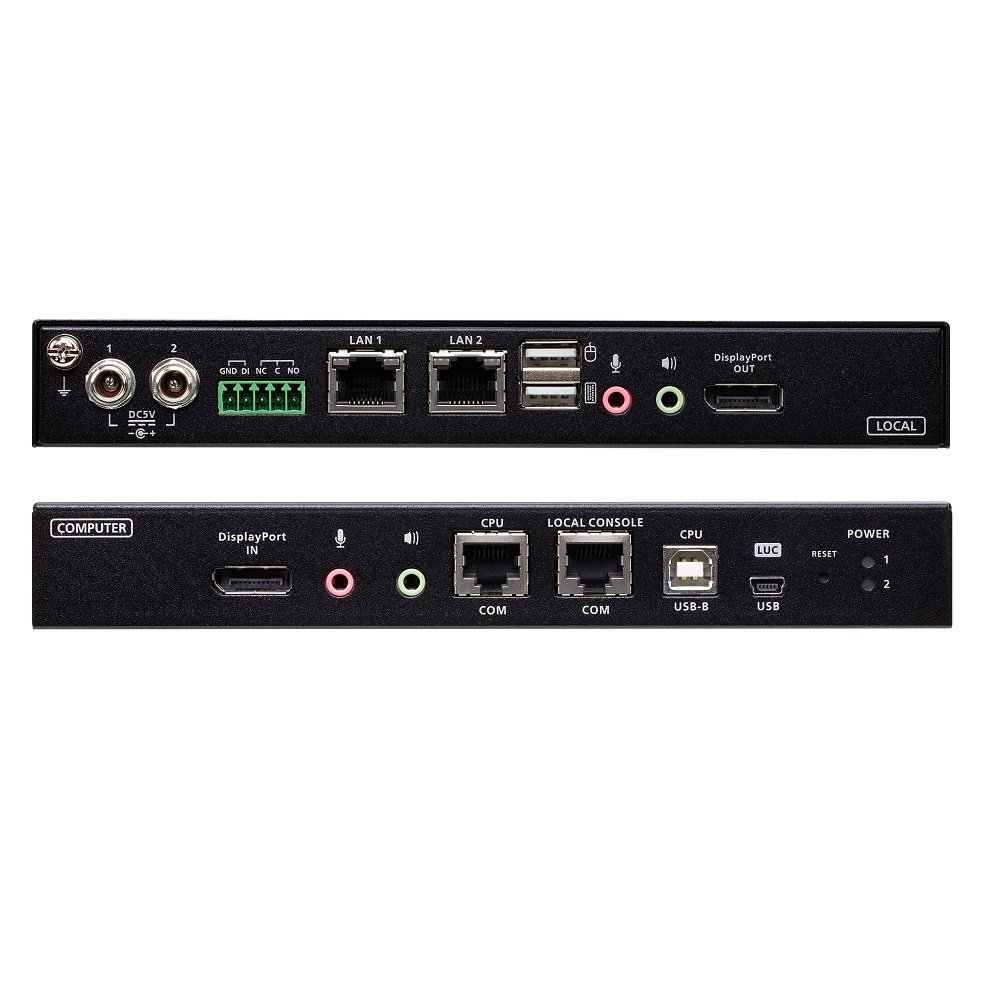 ATEN CN9950 :: 1-портов DisplayPort KVM over IP превключвател, 4K видео, локален порт - Image 2