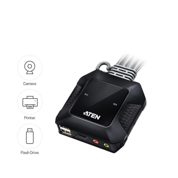 ATEN product, aten_cs22h_5__comelsoft.com_, Comel Soft Multimedia, Ltd.