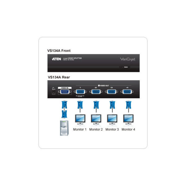 ATEN product, aten_vs134a_4__comelsoft.com_, Comel Soft Multimedia, Ltd.