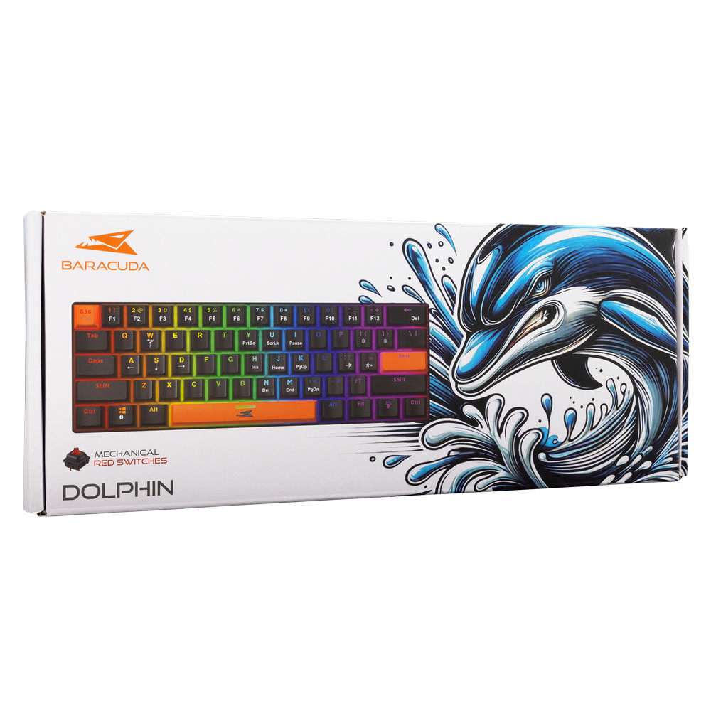 BARACUDA product, BARACUDA_DOLPHIN B RED_SW_8__comelsoft.com_, Comel Soft Multimedia, Ltd.