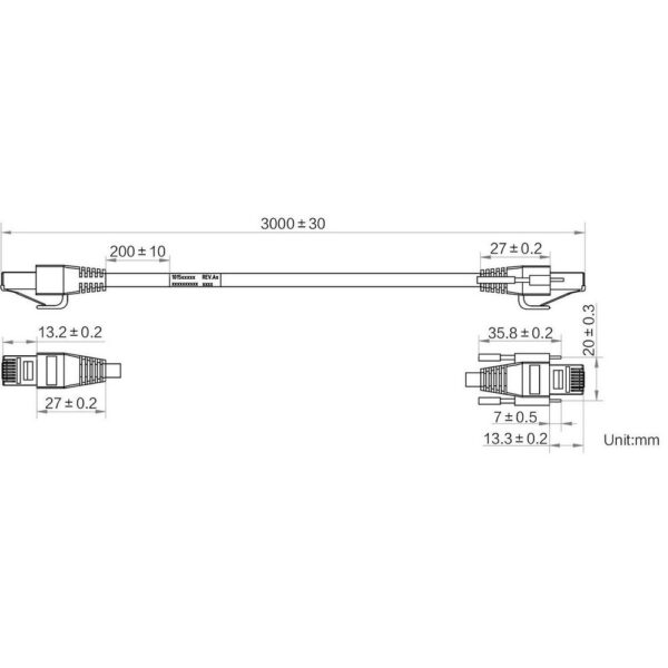 HIKROBOT product, hikrobot_MV AC10G RJ45s RJ45 ST 3m_2__comelsoft.com_, Comel Soft Multimedia, Ltd.