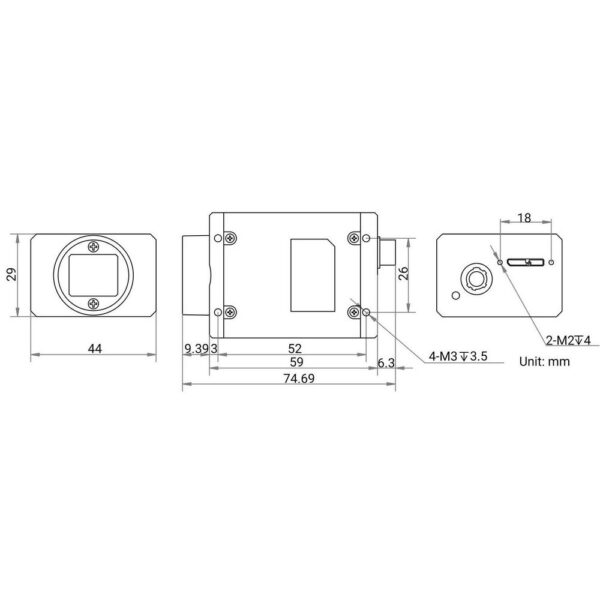 HIKROBOT product, hikrobot_MV CH100 60UM_2__comelsoft.com_, Comel Soft Multimedia, Ltd.