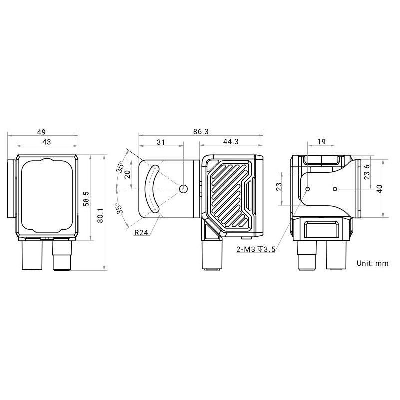 HIKROBOT product, hikrobot_MV ID3030XM 25M RBN_3__comelsoft.com_, Comel Soft Multimedia, Ltd.