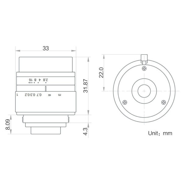 HIKROBOT product, hikrobot_MVL HF1628M 6MPE_2__comelsoft.com_, Comel Soft Multimedia, Ltd.