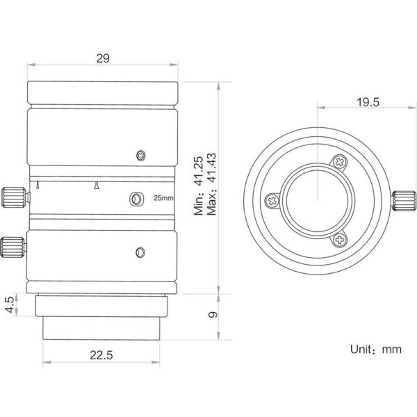 HIKROBOT product, hikrobot_MVL HF2524M 10MP_2__comelsoft.com_, Comel Soft Multimedia, Ltd.