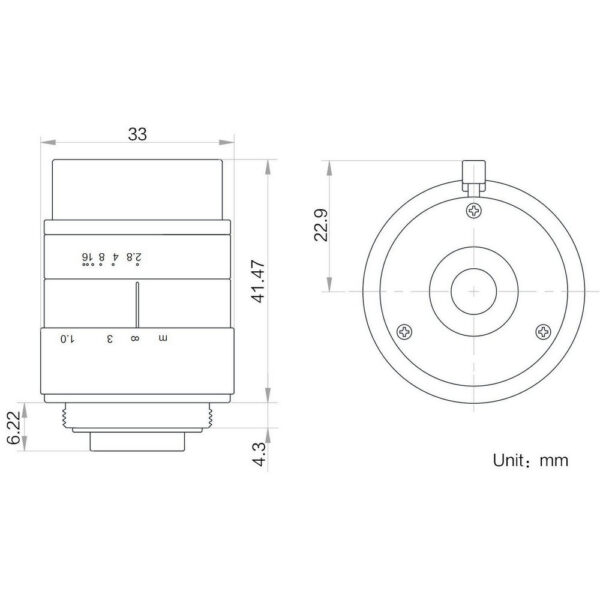 HIKROBOT product, hikrobot_MVL HF4028M 6MPE_2__comelsoft.com_, Comel Soft Multimedia, Ltd.