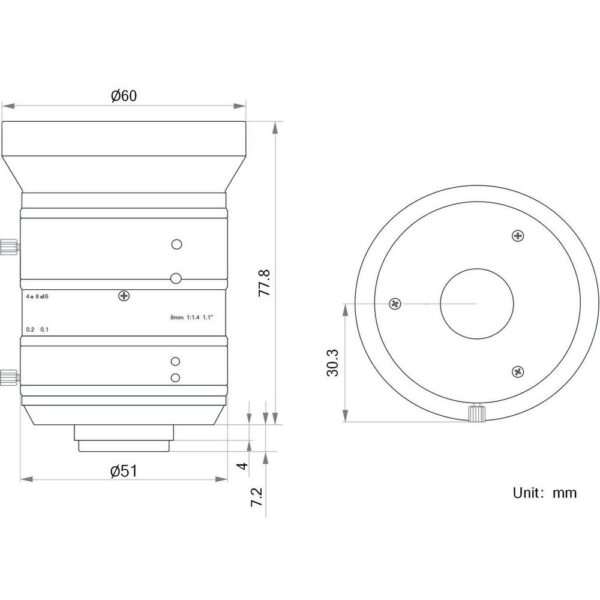 HIKROBOT product, hikrobot_MVL KF0814M 12MPE_2__comelsoft.com_, Comel Soft Multimedia, Ltd.