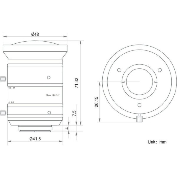HIKROBOT product, hikrobot_MVL KF1228M 12MPE_2__comelsoft.com_, Comel Soft Multimedia, Ltd.