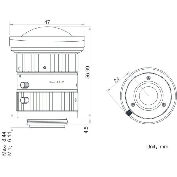 HIKROBOT product, hikrobot_MVL KF1228M 12MP_2__comelsoft.com_, Comel Soft Multimedia, Ltd.