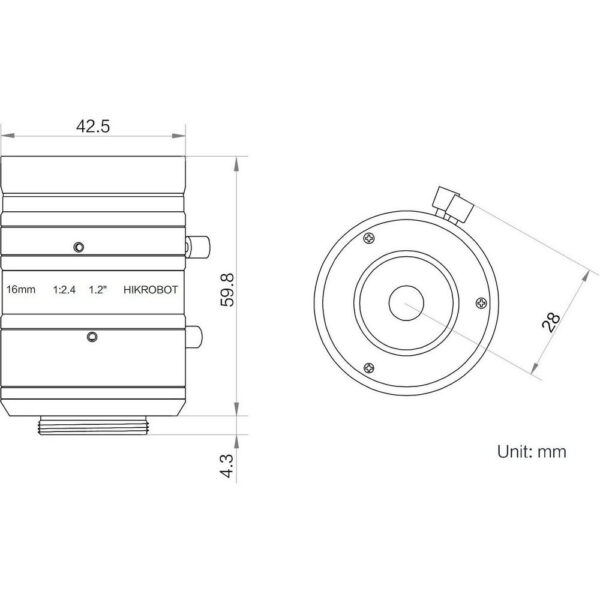 HIKROBOT product, hikrobot_MVL KF1624M 25MP_2__comelsoft.com_, Comel Soft Multimedia, Ltd.