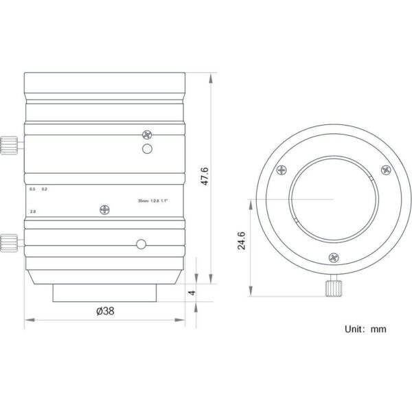 HIKROBOT product, hikrobot_MVL KF3528M 12MPE_2__comelsoft.com_, Comel Soft Multimedia, Ltd.