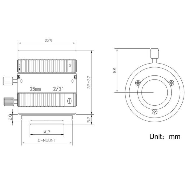 HIKROBOT product, hikrobot_MVL MF2518M 5MPE_2__comelsoft.com_, Comel Soft Multimedia, Ltd.
