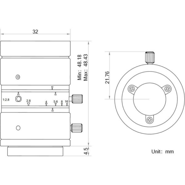 HIKROBOT product, hikrobot_MVL MF3528M 8MP_2__comelsoft.com_, Comel Soft Multimedia, Ltd.