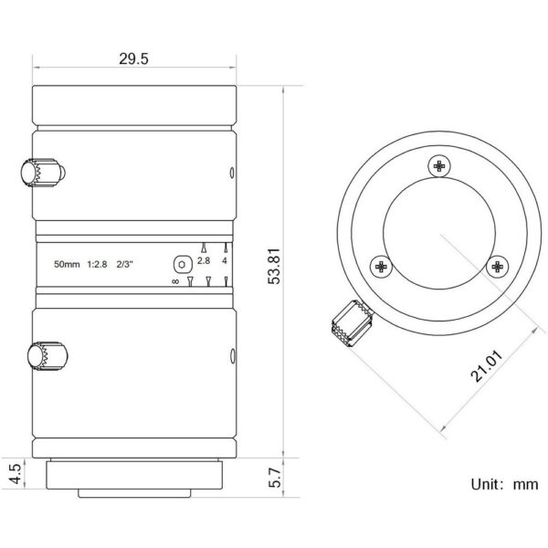 HIKROBOT product, hikrobot_MVL MF5028M 8MP_2__comelsoft.com_, Comel Soft Multimedia, Ltd.