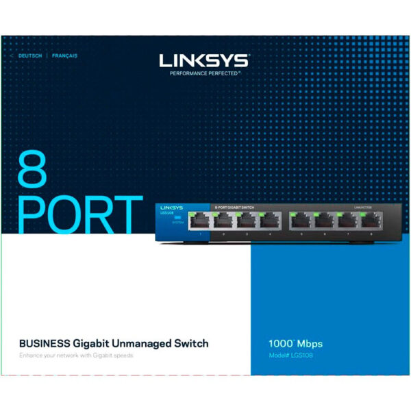 LINKSYS product, linksys_lgs108 rtl_4__comelsoft.com_, Comel Soft Multimedia, Ltd.