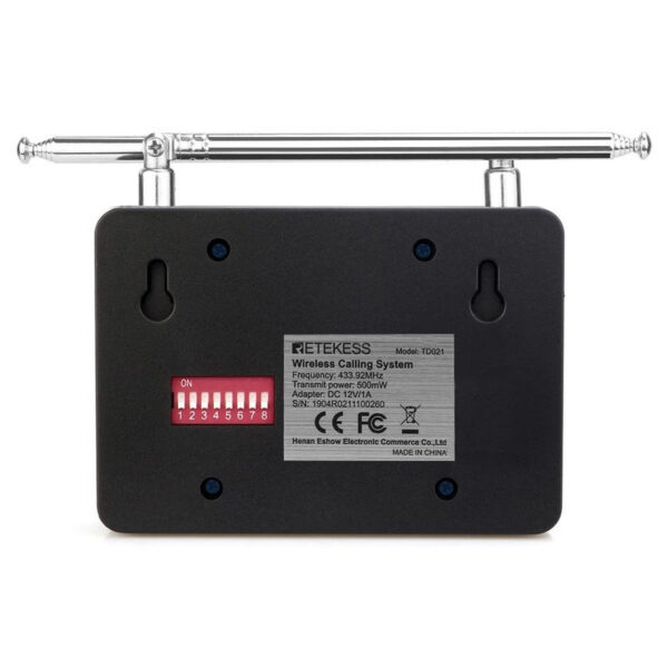 RETEKESS product, retekess_td021_3__comelsoft.com_, Comel Soft Multimedia, Ltd.