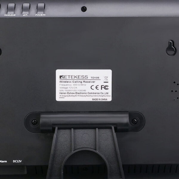 RETEKESS product, retekess_td105_3__comelsoft.com_, Comel Soft Multimedia, Ltd.