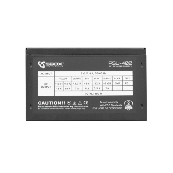 SBOX product, sbox_psu 400_3__comelsoft.com_, Comel Soft Multimedia, Ltd.