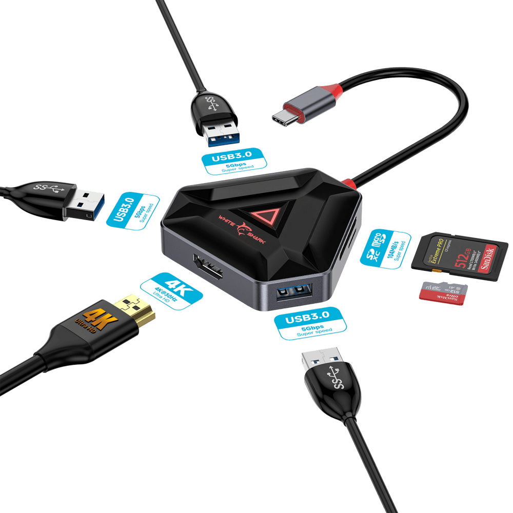 WHITE_SHARK product, WHITE SHARK_HEXAGON_2__comelsoft.com_, Comel Soft Multimedia, Ltd.